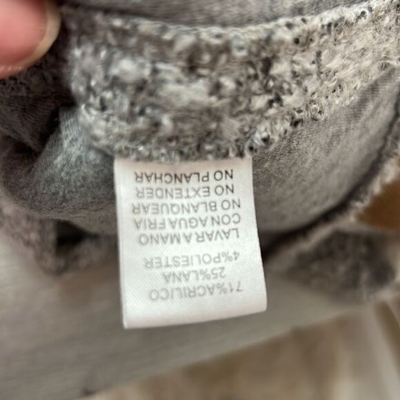 Two Sisters Multi texture Vest medium EUC - Picture 11 of 12